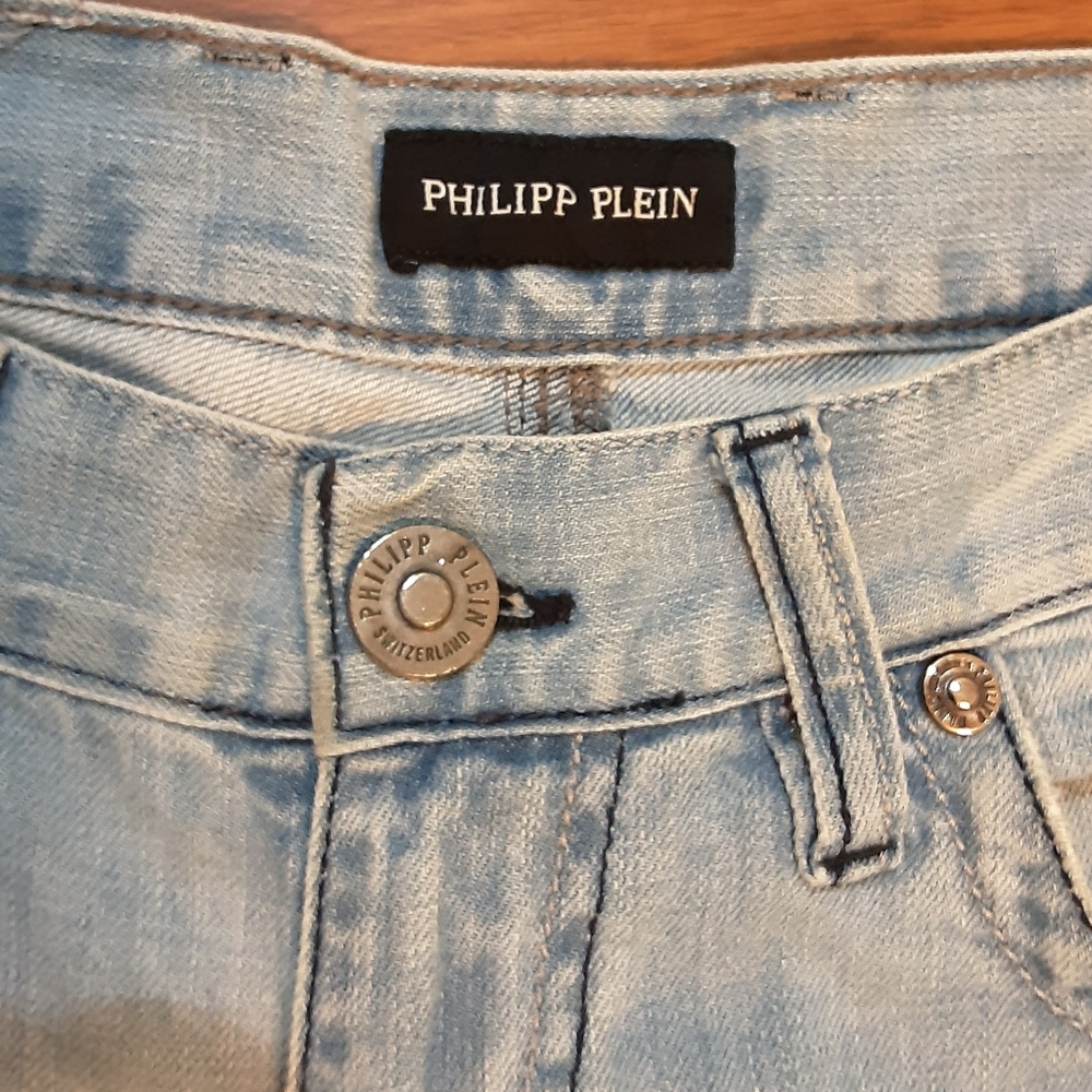Philipp Plein Jeans, 32, Light Wash